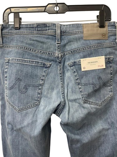 AG Adriano Goldschmied Men Graduate Tailored Leg NSR Denim Pant Sandpiper 29x34 Item image 7