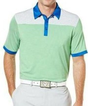 Mens Polo Golf Short Sleeve Callaway Opti-Dri Tide Performance Shirt-siz... - £26.36 GBP