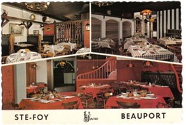 Quebec Postcard Ste Foy Beauport Le Fiacre Multi View - £1.63 GBP