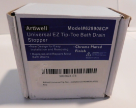 Artiwell Universal EZ Tip-Toe Bath Drain  Brand New - £17.96 GBP