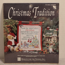 Christmas Tradition Cross Stitch Kit Wall Hanging Twas The Night NEW - $8.86