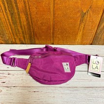 LOLA California Mondo Moonbeam Nylon Bum Bag - Grape - $342.65 MXN