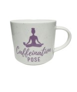 Threshold &quot;Caffeination Pose&quot; Coffee Cup Yoga Novelty Mug - $148.33 MXN