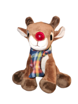 Dan Dee Rudolph The Red Noise Reindeer Animated Plush Noise Lights Up - $9.99