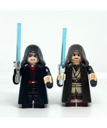 Minifigure Hooded Anakin Skywalker And Obiwan Kenobi Mustafar Star Wars - $238.64 MXN