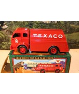 ERTL - DIECAST - 1949 TEXAC0 WHITE TILT CAB TANK TRUCK BANK - NEW- 8&quot; LO... - $18.00