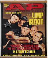 Limp Bizkit signed poster Chocolate starfish, 5 members,  Original, Vint... - €134,54 EUR