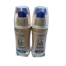 2~L&#39;Oreal Paris Visible Lift Serum Absolute Foundation, 143 Soft Ivory 1... - $24.63