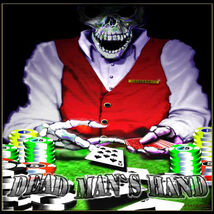 DEAD MANS POKER HAND WALL BANNER WH12 supplies skeleton - $12.28
