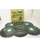 COLUMBIA The complete musical score 7 GIRL CRAZY 45 RPM Records &amp; Box CO... - £17.28 GBP