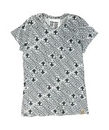 Vintage Y2K Harajuku Lovers Gray Black Logo Print Short Sleeve Top size ... - $457.60 MXN