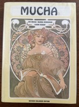 Alphonse Mucha Revised Enlarged 2nd Edition 1974 Hardcover Henderson Jir... - £19.76 GBP