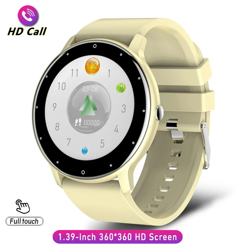1.39 Inch 360*360 Screen Smart Watch Men Custom Dial Fitness Trackers New Blueto - £36.08 GBP