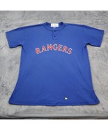 Texas Ranger Majestic Shirt Mens XL Blue Darvish Short Sleeve Crew Neck ... - £12.44 GBP