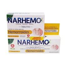 Narhemo~Special Pack~Ointment 30 g/30 Tablets~Natural Treatment for Hemo... - £28.19 GBP