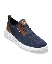Cole Haan Mens Grand Sports Journey Knit Sneakers,Navy Ink Optic White,7M - £128.68 GBP