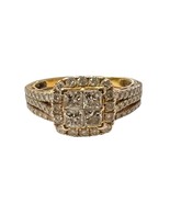 Women&#39;s Cluster ring 10kt Yellow Gold 479737 - €561,03 EUR