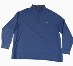 Vineyard Vines Sweater 1/4 Zip Performance Pullover Whale Logo Size 3XB - £21.37 GBP