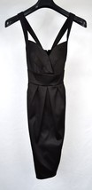 Max And Cleo Little Black Dress Stretch Sleeveless Empire Waist 2 Womens - $19.80