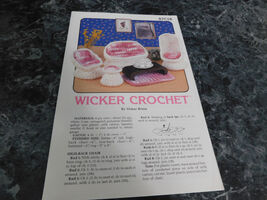 Wicker Crochet 87C18 - $2.99