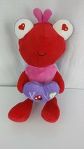 Animal Adventure Stuffed Plush Red Pink Purple Love Heart Bug Ladybug Valentine - £47.76 GBP