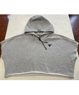 Under Armour Hooded Sweatshirt Womens M Project Rock Bull Crop Hoodie Sh... - $16.82