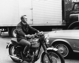 STEVE MCQUEEN TRIUMPH MOTORBIKE BY MUSTANG RARE PHOTO - £7.65 GBP