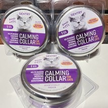 3 Sentry Cat Calming Collar Supply Cats Anxiety Marking New - £25.90 GBP