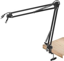 Pyle-Pro Usb Suspension Boom Microphone Stand - Adjustable Compact Usb - £28.70 GBP