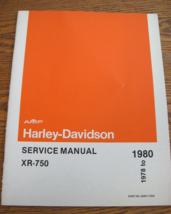 1978 1979 1980 Harley-Davidson XR-750 Racing Service Repair Shop Manual NOS - £92.56 GBP