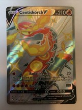 Centiskorch V (Shiny) - SV108/SV122 Ultra Rare Shining Fates Pokemon TCG NM - $3.96