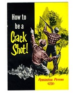 Remington Peters Dupont Booklet 1958 How to be a Crack Shot Rifles Ammun... - £31.36 GBP