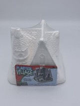 Made4U Studio Plaster Village Church Custom Holiday Ready to Paint NEW  - £17.93 GBP