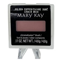 New Mary Kay Chromafusion Blush Golden Copper Full Size 120419 - £9.19 GBP
