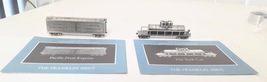 Franklin Mint Pewter Worlds Greatest Railroad Cars Lot of 2 w/ Booklets (3) - £7.92 GBP
