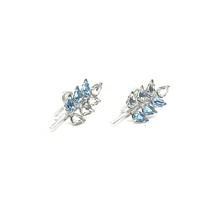 Marilyn Monroe Memorabilia Personal Sterling Silver Blue White Crystal E... - $1,555,127.67 MXN