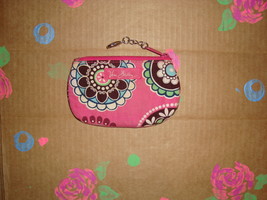 Vintage Vera Bradley ID Change Purse Cupcake Pink - £7.97 GBP