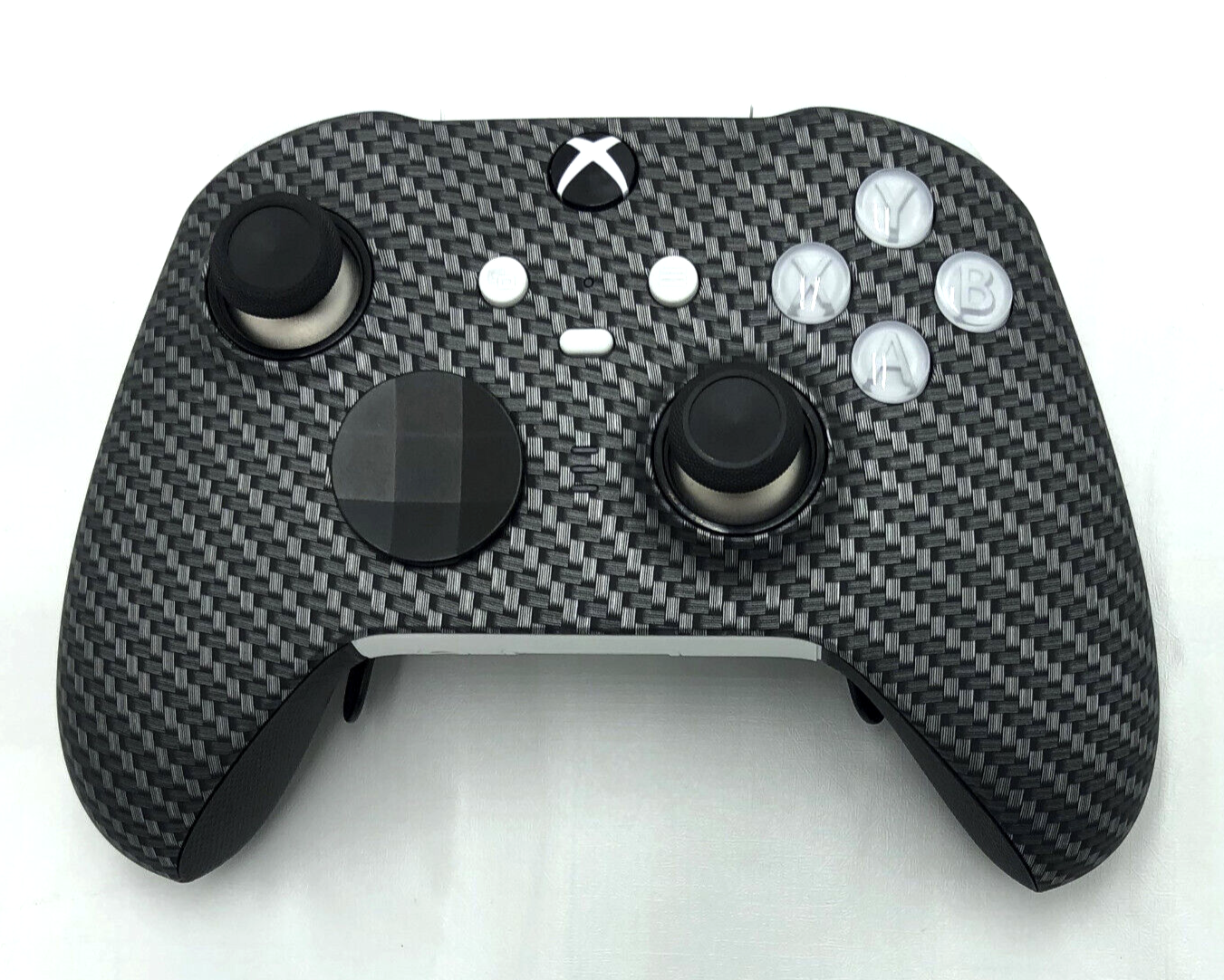 Custom Xbox Series X Elite Series 2 Controller  - Soft Touch Black Silve... - $178.19