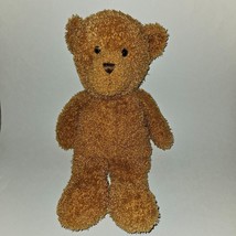 Steven Smith Solid Brown Teddy Bear Plush Shaggy 16&quot; Stuffed Animal Toy - £13.45 GBP