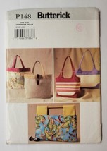 Butterick Sewing Pattern P148 Handbags In Three Styles UNCUT  - £6.37 GBP