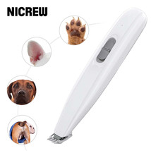 Electric Dog Cat Foot Hair Trimmer Pet Hair Clippers USB Rechargeable Lo... - $23.94