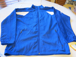 Holloway Athletic dry excel sportswear Impact jacket L large Mens blue N... - $30.88
