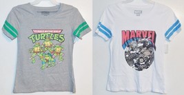 Nickelodeon Marvel Womens Junior Size T-Shirts Various Sizes NWT - $11.19