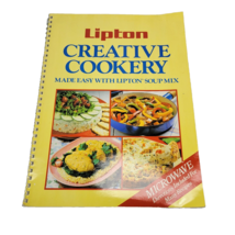 Lipton Creative Cookery Made Easy with Lipton Soup Mix Spiral Binding - $4.94