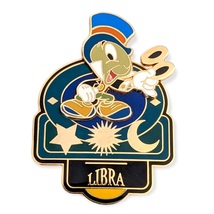 Pinocchio Disney Pin: Jiminy Cricket Libra Zodiac - £23.89 GBP