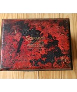 Vtg SCHRAFFT&#39;S CHOCOLATE CRIMSON METAL CHEST 5 LBS NY /Boston - $928.91 MXN