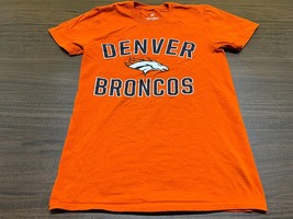 Denver Broncos Men&#39;s Orange NFL Football T-Shirt - Fanatics - Small - £12.04 GBP
