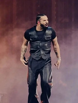Drake Wireless Festival 2025 Black Leather Vest - $150.00+ Drake Wireless Festival 2025 Black Leather Vest - $150.00+
