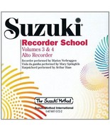Suzuki Recorder School (Alto Recorder), Vol 3 &amp; 4 - £7.55 GBP