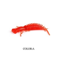 Supercontinent Larva Soft Lures 50mm 62mm 85mm  Lures Fishing Worm  B Pike Minno - $48.44